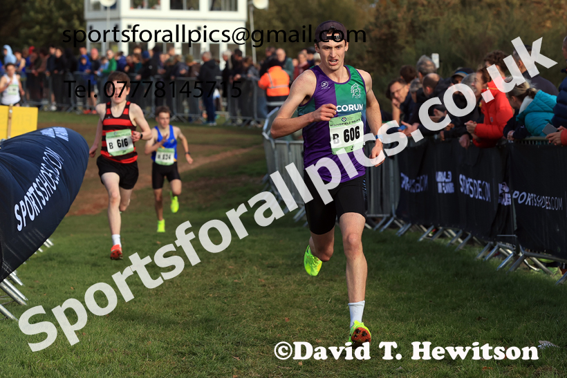 Mens Under-17s 2025 National Cross Country Relays, Berry Hill Park, Mansfield. Photo: David T. Hewitson/Sports for All Pics